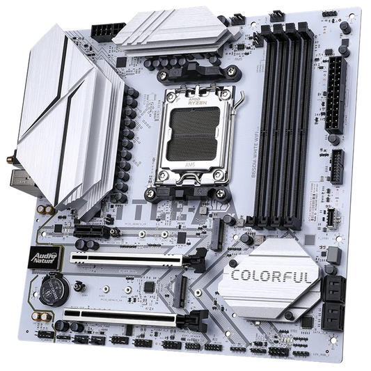 Colorful BATTLE-AX B650M-PLUS WIFI V15 (White) M-ATX Motherboard