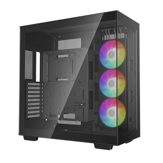 DEEPCOOL CH780 Black Panoramic E‑ATX Full Tower Case