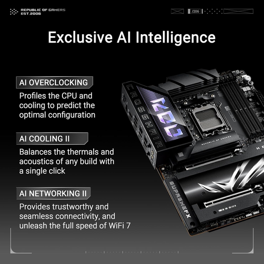 ASUS ROG CROSSHAIR X870E HERO ATX Motherboard