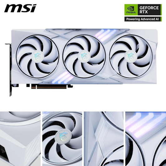MSI GeForce RTX 5070 12G GAMING TRIO OC WHITE Graphics Card