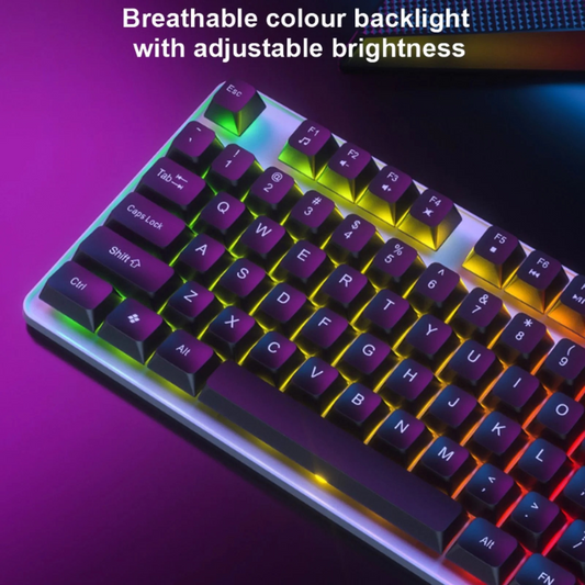 AULA F3061 RGB Wired Membrane Gaming Keyboard & Mouse Combo | Black (F3061)