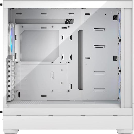 Fractal Design Pop XL Air RGB White TG Clear Tint E-ATX Mid Tower Gaming Cabinet