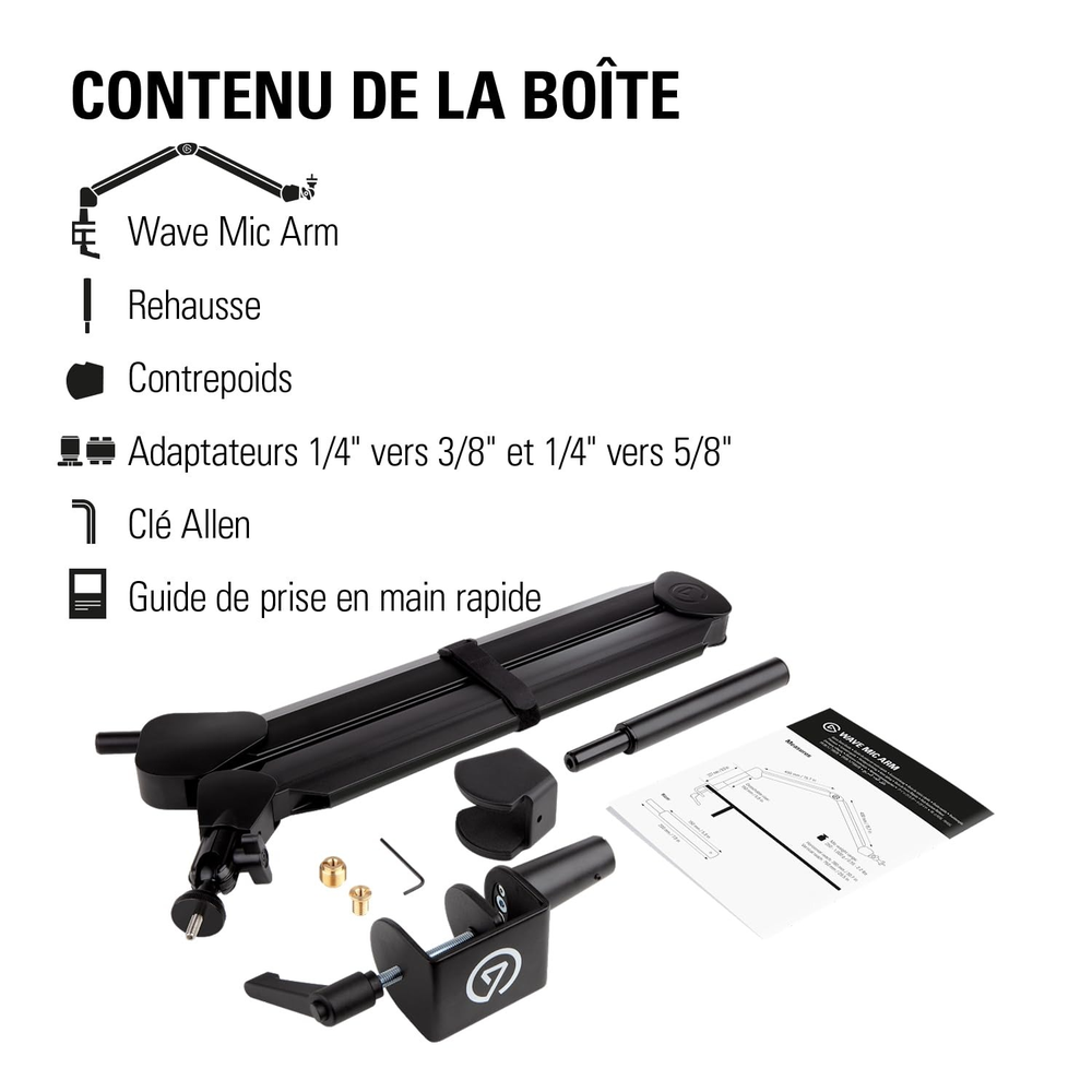 Elgato Wave Mic Arm – Premium Broadcasting Boom Arm with Cable Management