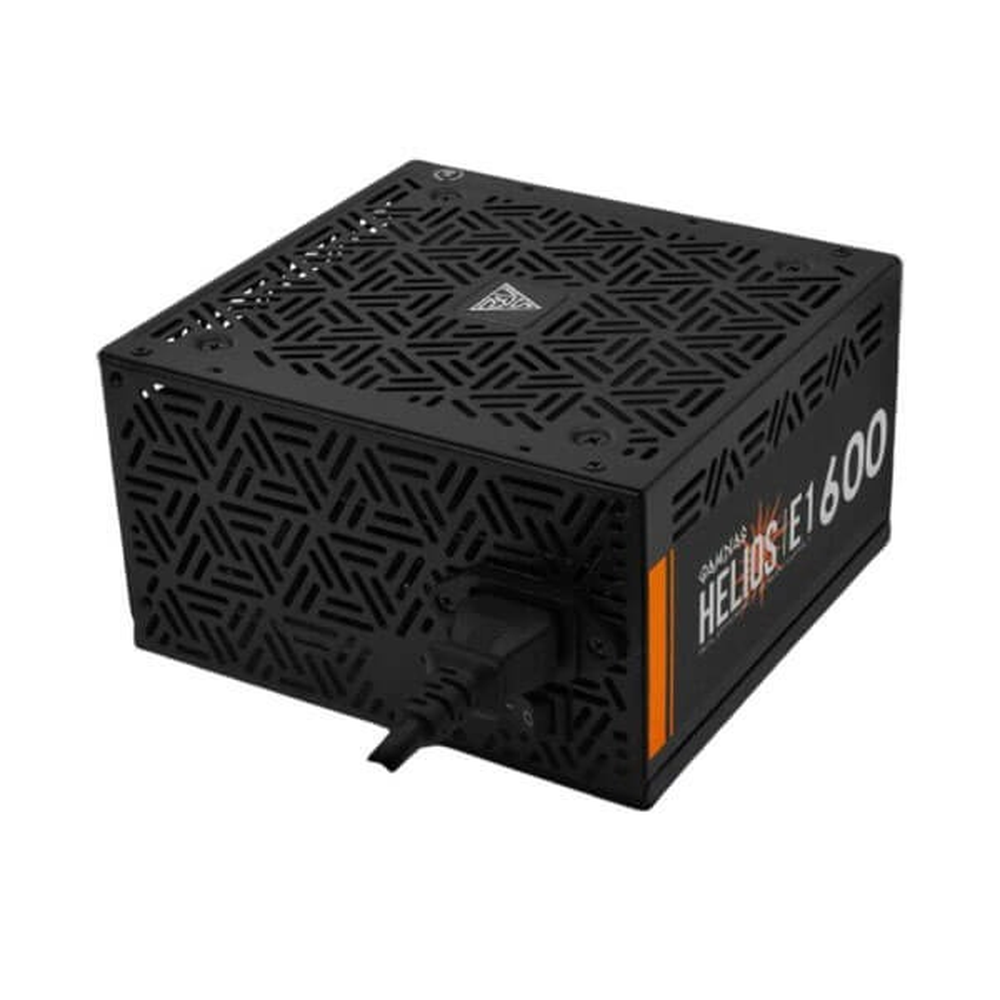 GAMDIAS HELIOS E1-600 600W 80+ Non-Modular ATX Power Supply (120mm Fan, Dual PCIe, 3-Year Warranty)