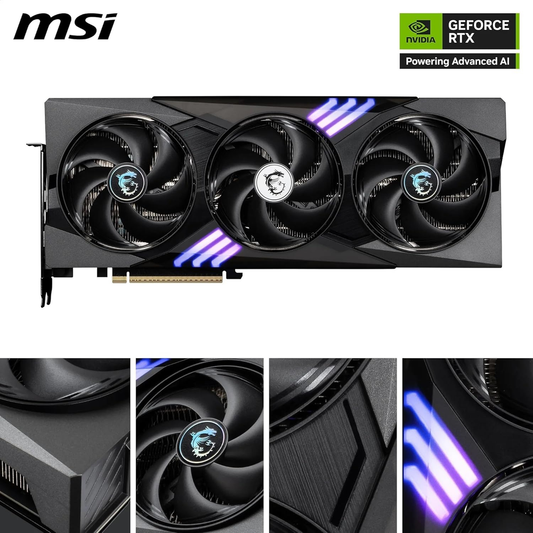 MSI GeForce RTX 5070 12G GAMING TRIO OC Graphics Card