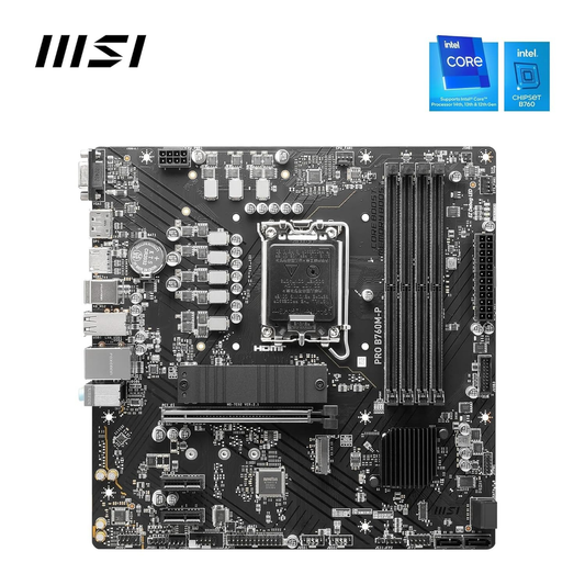 MSI PRO B760M-P Motherboard (DDR5)