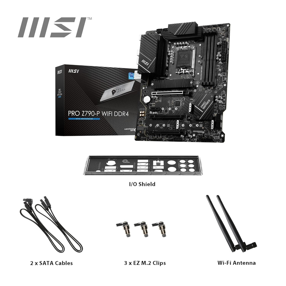 MSI PRO Z790-P WIFI DDR4 Motherboard