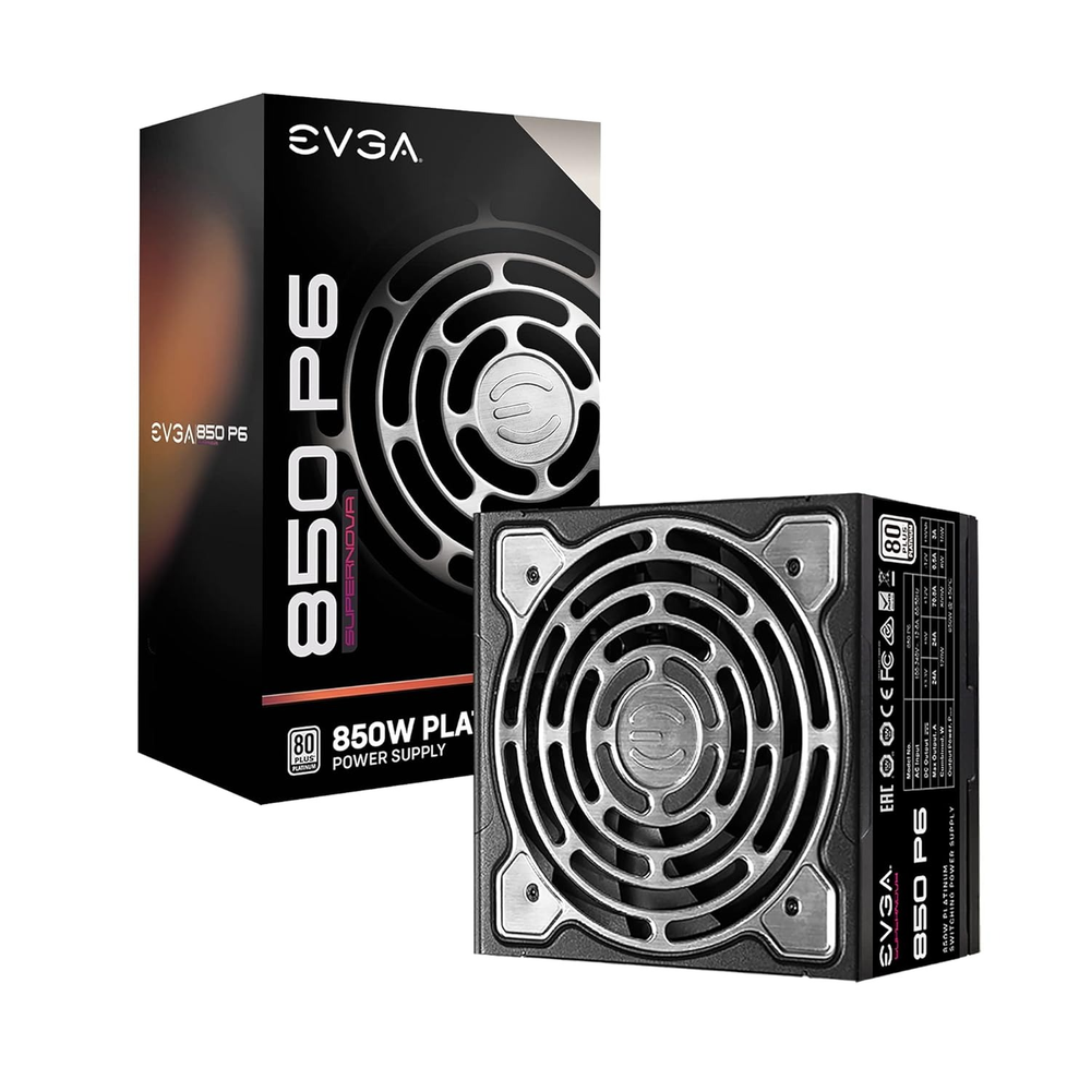 EVGA SuperNOVA 850 P5 850W 80+ Platinum Fully Modular ATX Power Supply