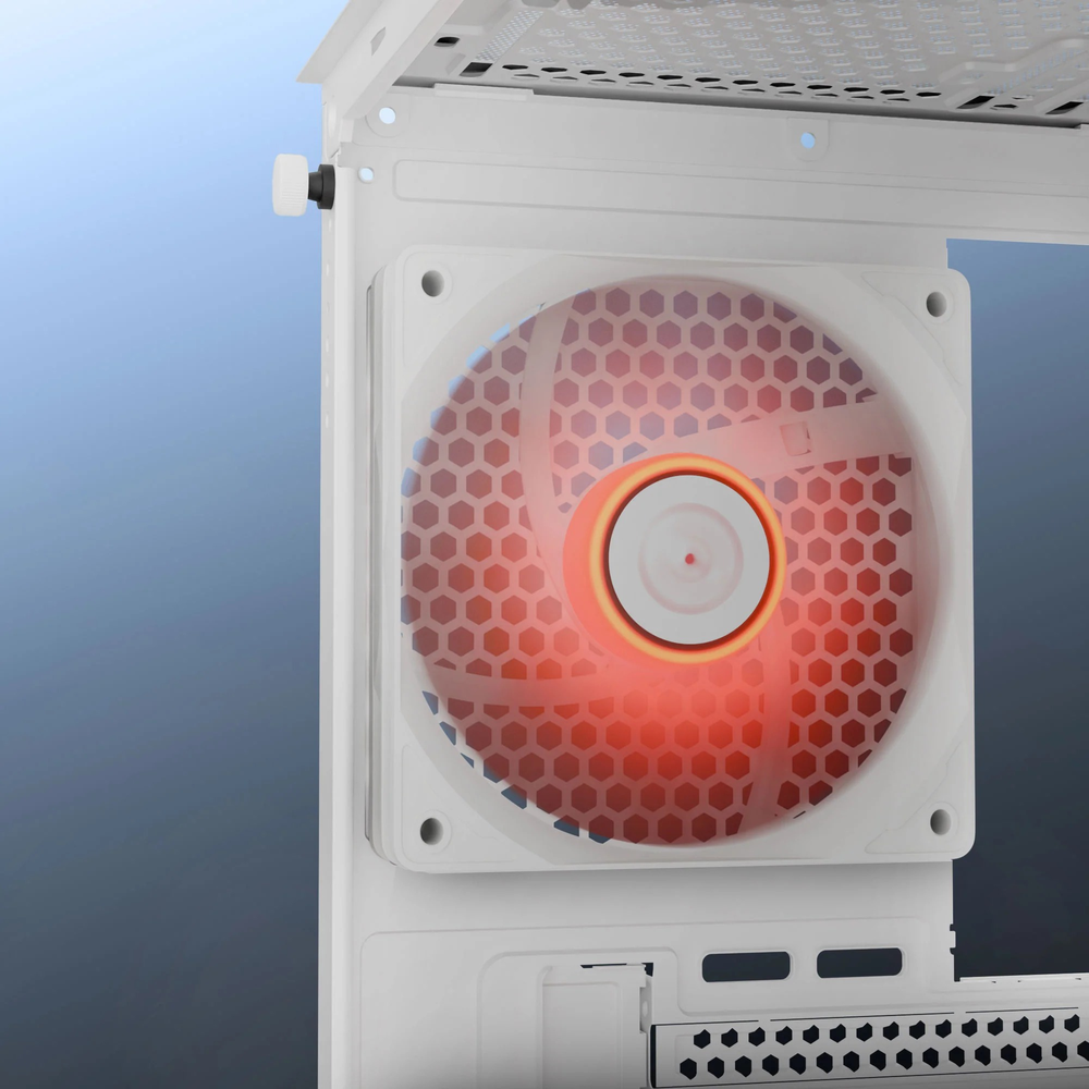 Dawg X 440 Mid Tower Chassis White