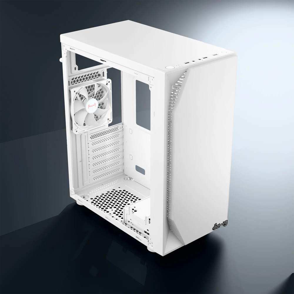 Dawg V 211 Mid Tower Chassis White