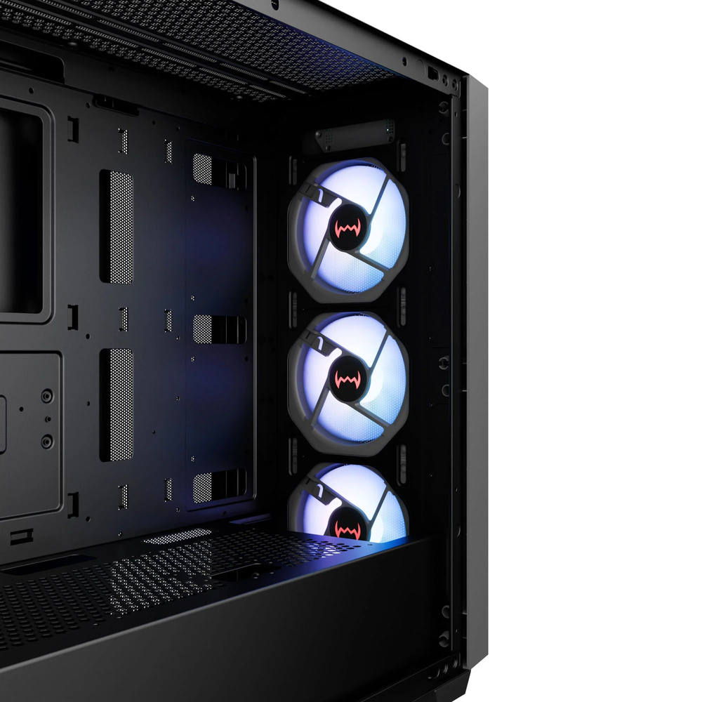 Dawg X 678 Mid Tower Chassis Black