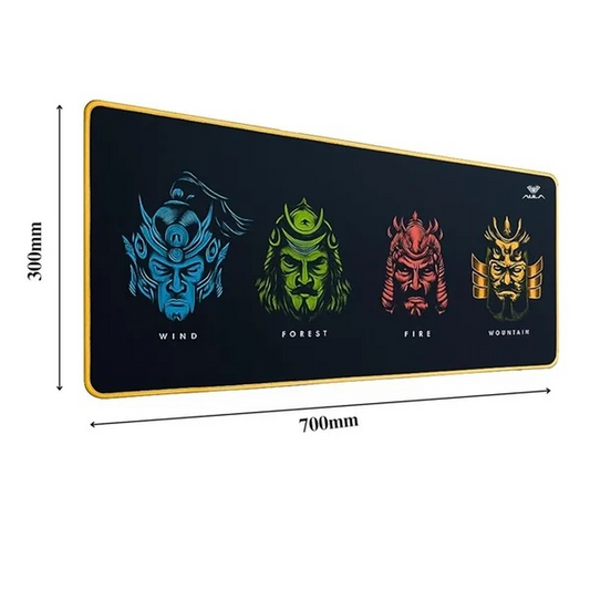 AULA MP‑WFFM Extended Gaming Mouse Pad 700×300×2mm | Black