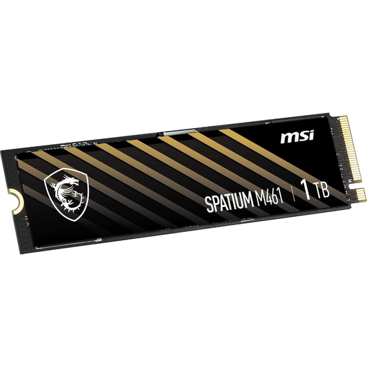 MSI SPATIUM M461 1TB PCIe 4.0 NVMe M.2 SSD