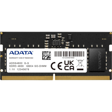 ADATA Premier 32GB DDR5 4800MHz SO-DIMM Laptop RAM