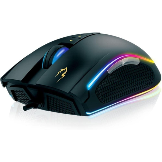 GAMDIAS ZEUS P2 RGB Gaming Mouse (16,000 DPI, 8 Programmable Buttons, 1,000 Hz, Double-Level 16.8M RGB Streaming)