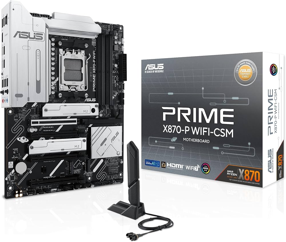 ASUS PRIME X870-P WIFI-CSM ATX Motherboard: X870 Motherboard Review and Buying Guide for India
