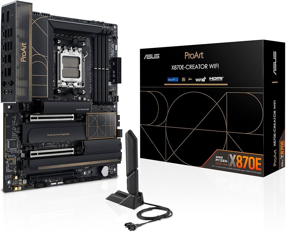 ASUS ProArt X870E-CREATOR WIFI ATX Motherboard: X870E Motherboard Review and Buying Guide for India