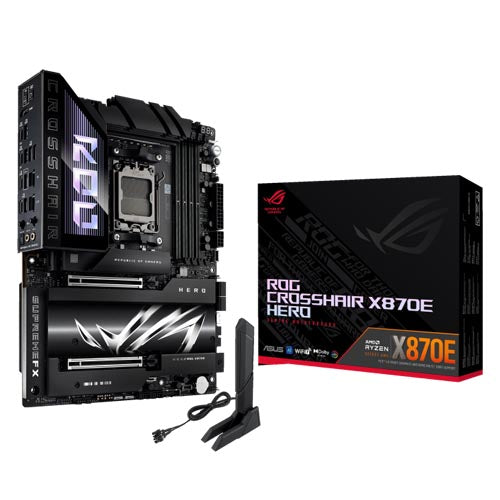 ASUS ROG CROSSHAIR X870E HERO ATX Motherboard: X870E Motherboard Review and Buying Guide for India