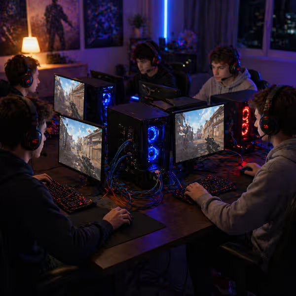 Setting Up a LAN Party at Home: What You Need Beyond Just PCs