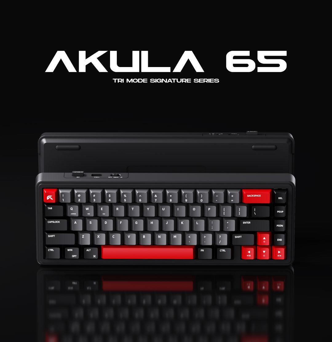Cybeart Akula 65 Compact 65% Tri-Mode Wireless RGB Mechanical Keyboard Black: 65% Mechanical Keyboard Review for India