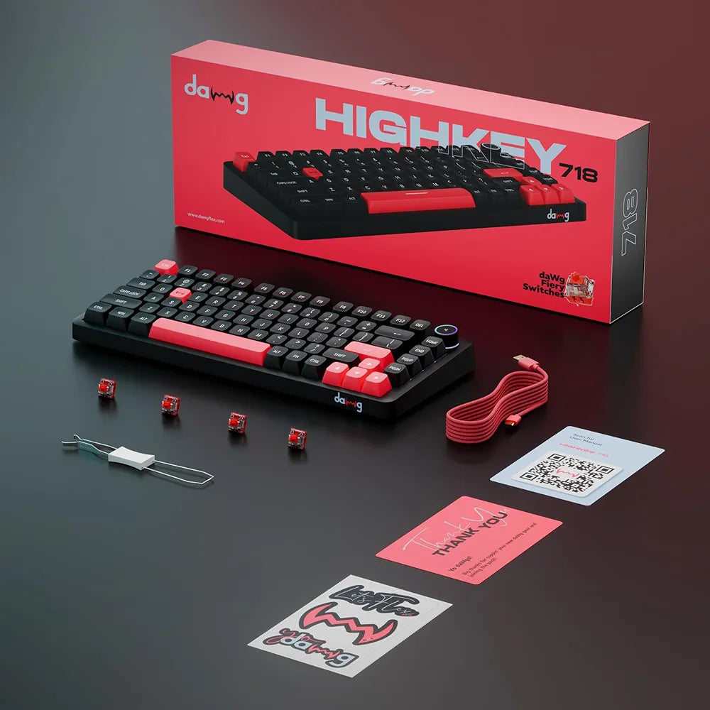 Dawg HighKEY 718 Mechanical Gaming Keyboard: Compact Mechanical Keyboard Review for India