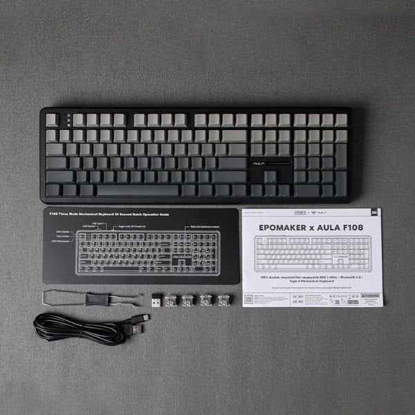 AULA F108 Pro Review (108-Key Tri-Mode): Price, Switches & Who It Is For in India