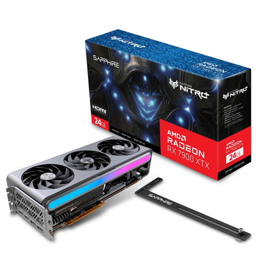SAPPHIRE NITRO+ AMD Radeon RX 7900 XTX Vapor-X 24GB GDDR6 Graphics Card