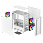 DEEPCOOL CC360 ARGB White Micro-ATX Airflow Case