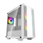 DEEPCOOL CC360 ARGB White Micro-ATX Airflow Case