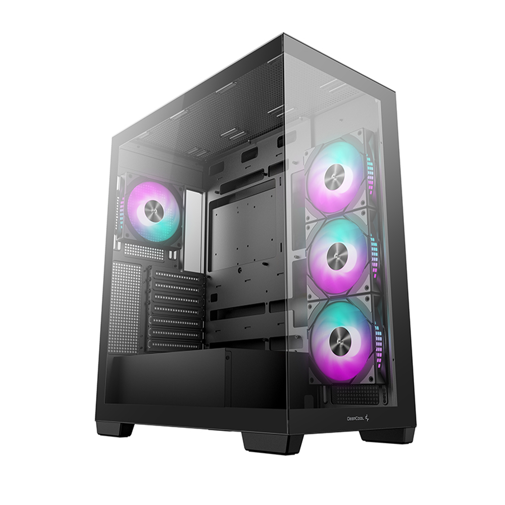 DEEPCOOL CG580 4F Black Panoramic ATX Case