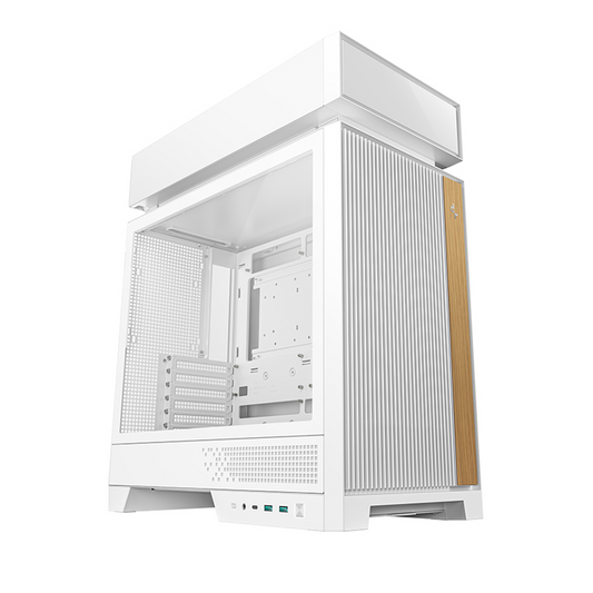 DEEPCOOL CL660 White Hyper‑Split ATX Mid‑Tower Case