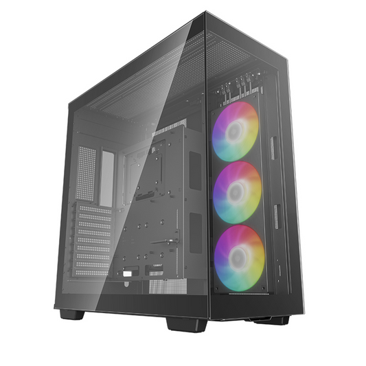 DEEPCOOL CH780 Black Panoramic E‑ATX Full Tower Case