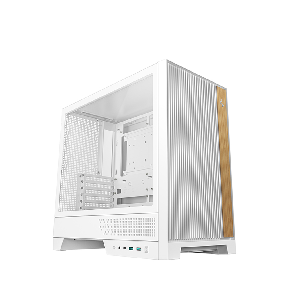 DEEPCOOL CL600 White High‑Cooling ATX Mid‑Tower Case