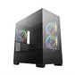 DEEPCOOL CG380 3F Black Micro-ATX Panoramic Case
