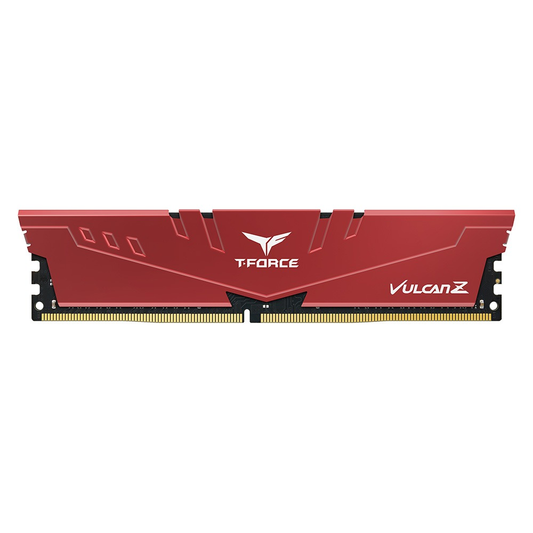 TEAMGROUP T-Force Vulcan Z DDR4 16GB 3600MHz CL18 Desktop RAM (Red)