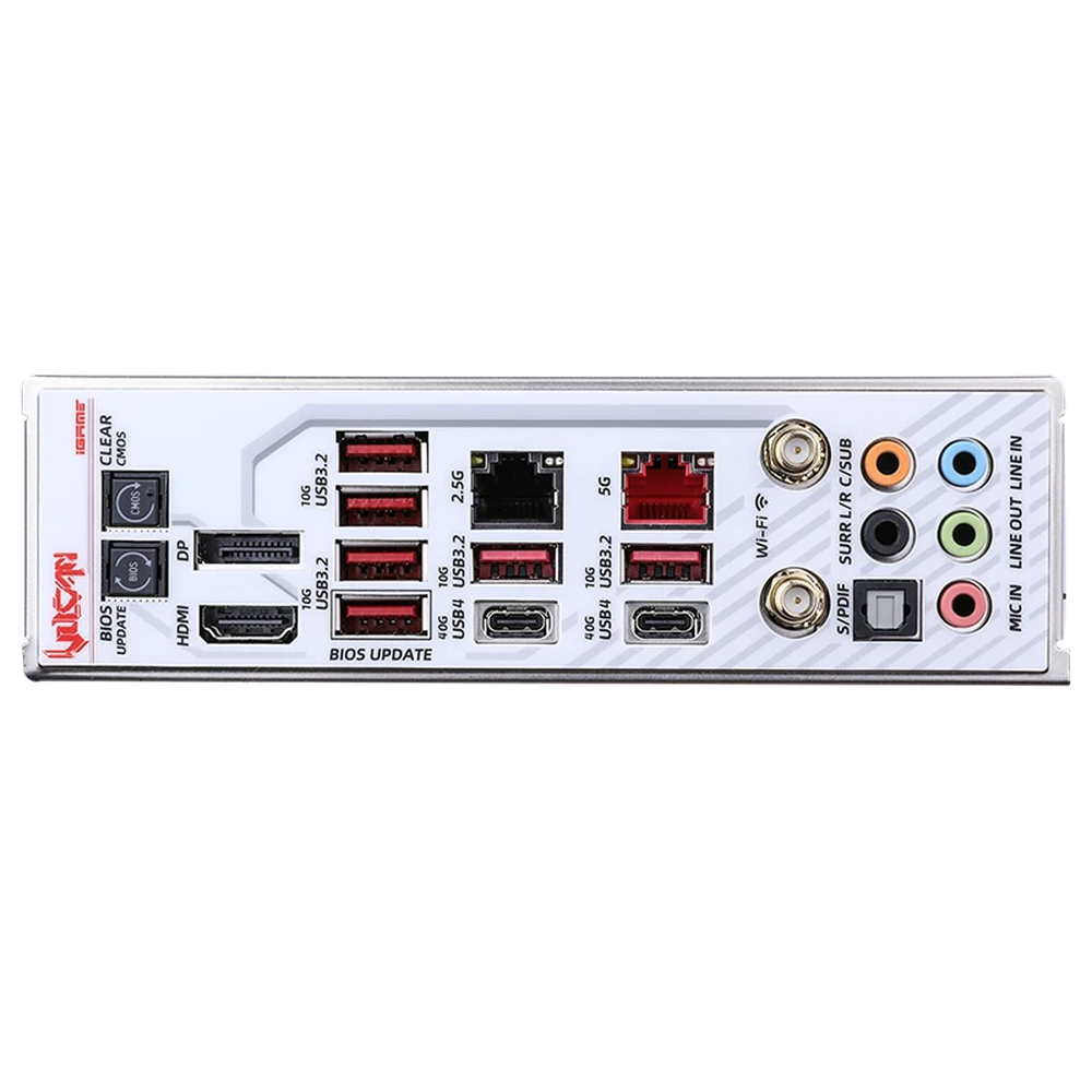 Colorful iGame Z890 Vulcan W V20 WiFi7 Intel Z890 LGA1851 DDR5 EATX Motherboard
