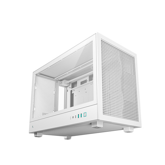 DEEPCOOL CH260 White High‑Airflow M‑ATX Compact Case