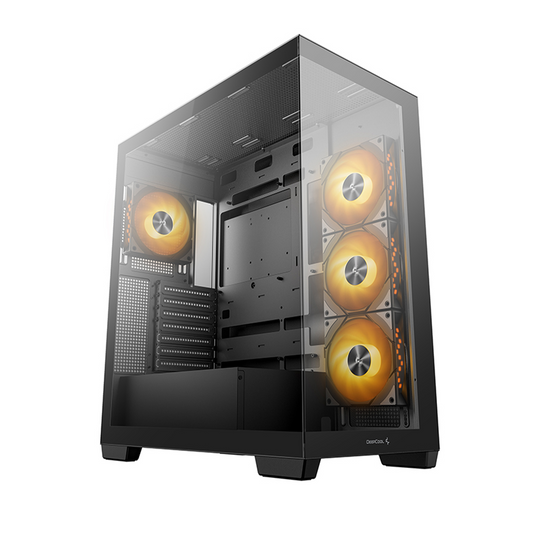 DEEPCOOL CG580 4F Black Panoramic ATX Case