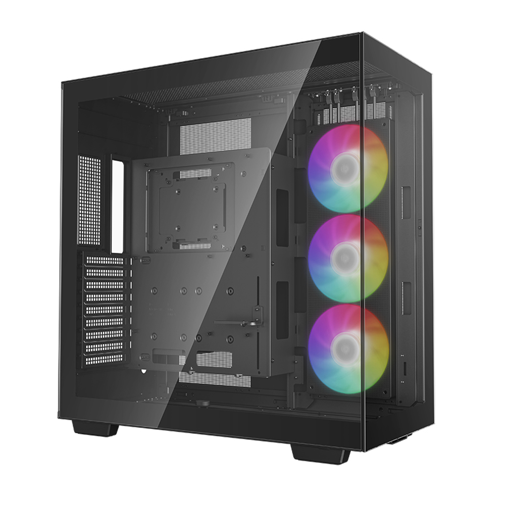 DEEPCOOL CH780 Black Panoramic E‑ATX Full Tower Case