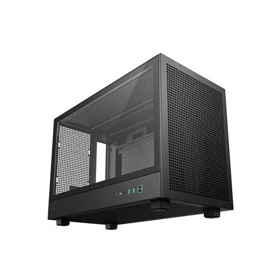 DEEPCOOL CH260 Black High‑Airflow M‑ATX Compact Case