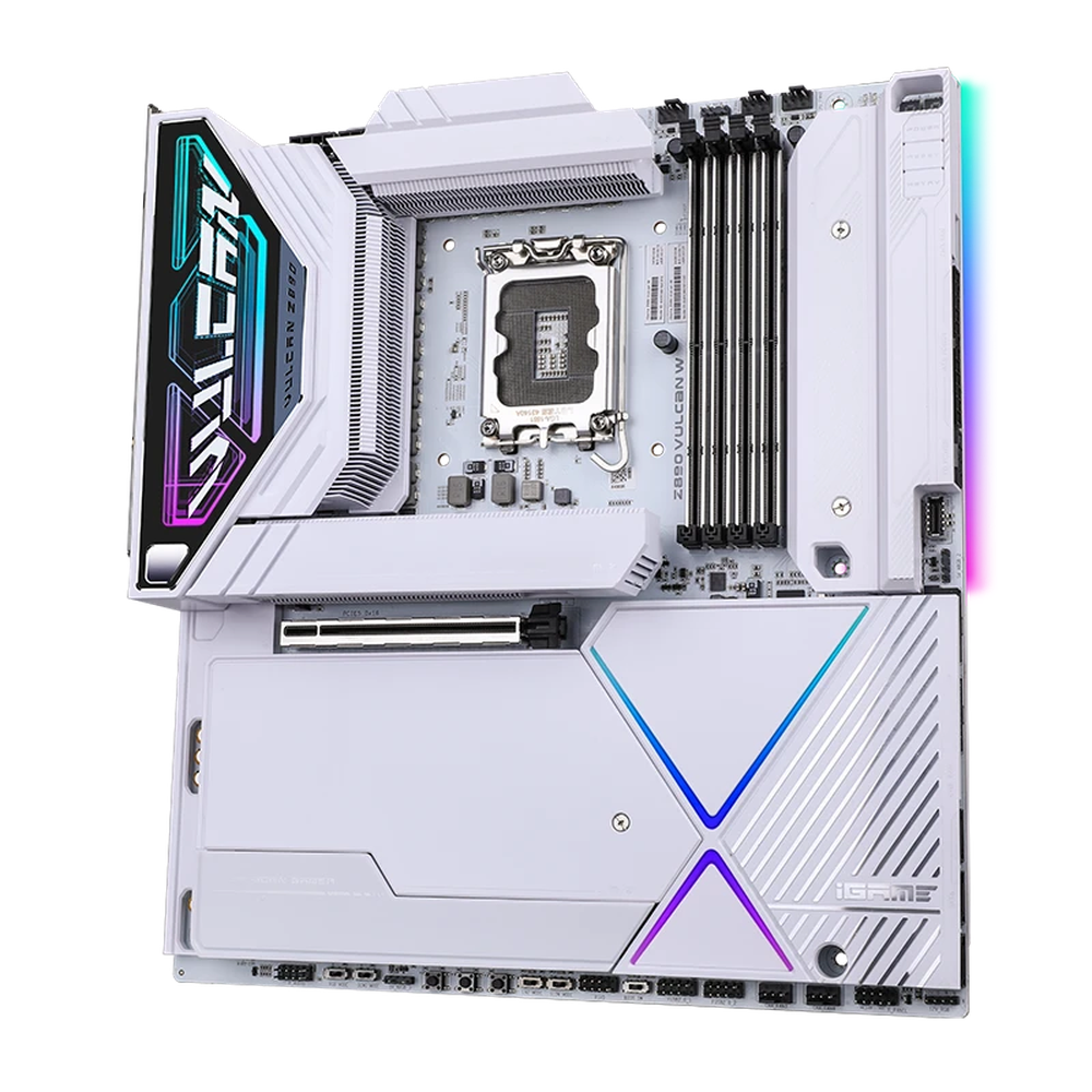 Colorful iGame Z890 Vulcan W V20 WiFi7 Intel Z890 LGA1851 DDR5 EATX Motherboard