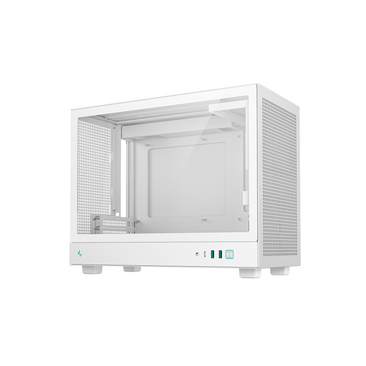 DEEPCOOL CH160 PLUS White Portable mATX Compact Case