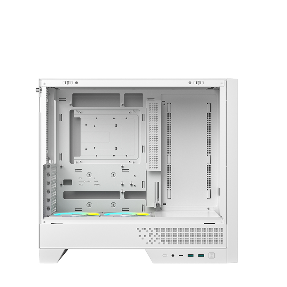 DEEPCOOL CL600 White High‑Cooling ATX Mid‑Tower Case