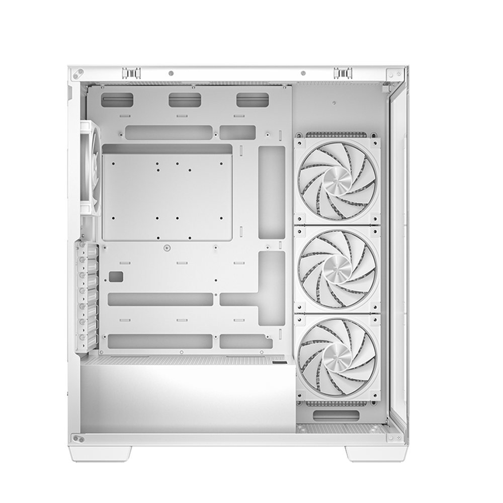 DEEPCOOL CG580 4F V2 White Panoramic ATX Case