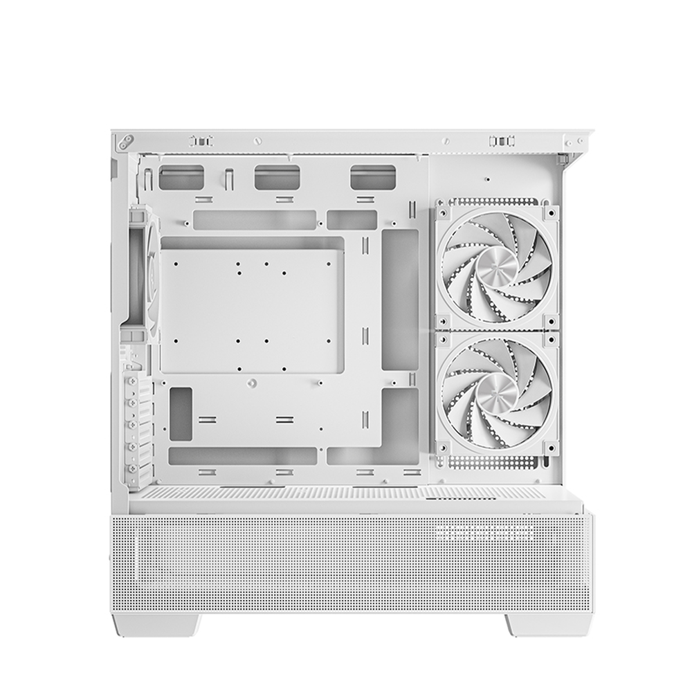 DEEPCOOL CG380 3F White Micro-ATX Panoramic Case