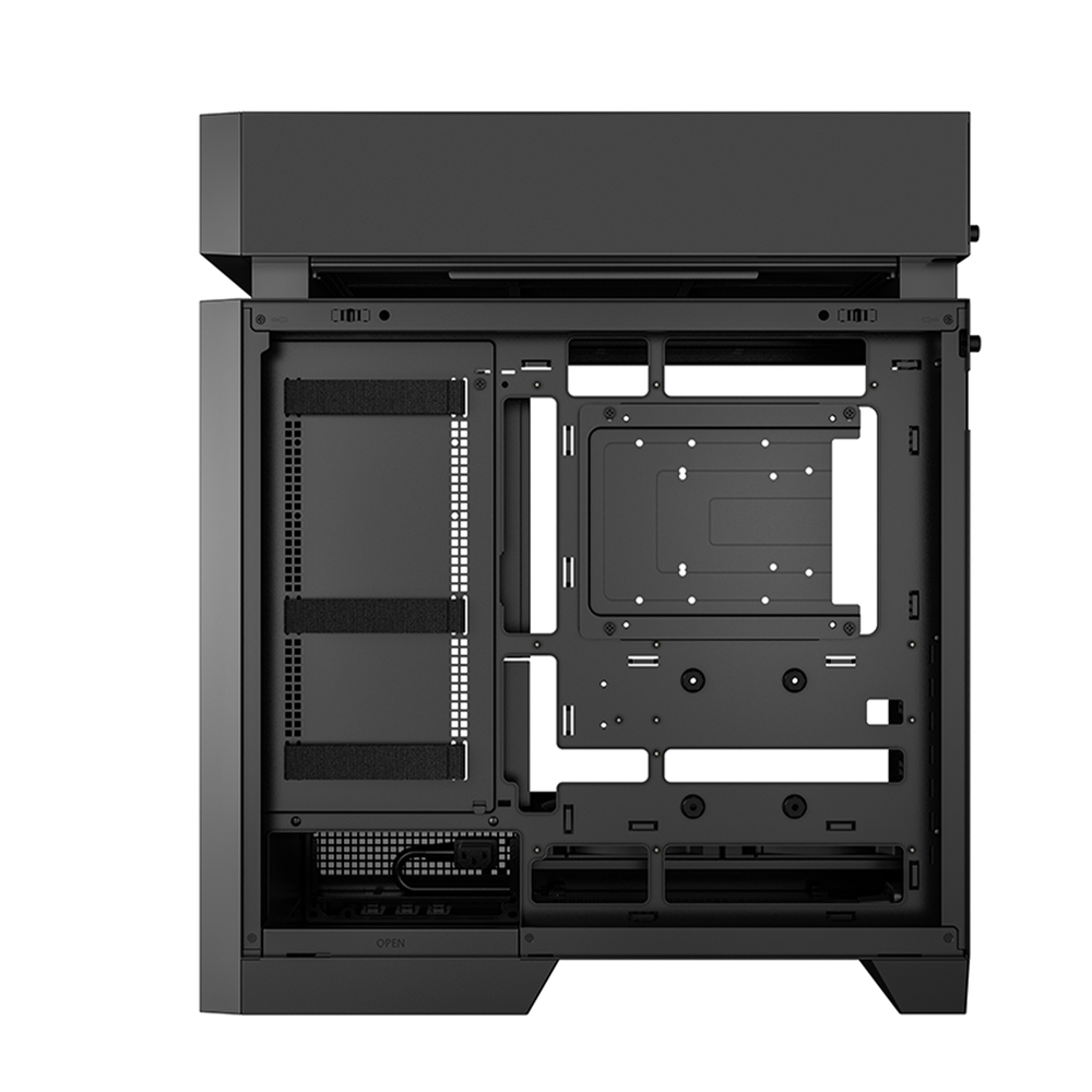 DEEPCOOL CL660 Black Hyper‑Split ATX Mid‑Tower Case