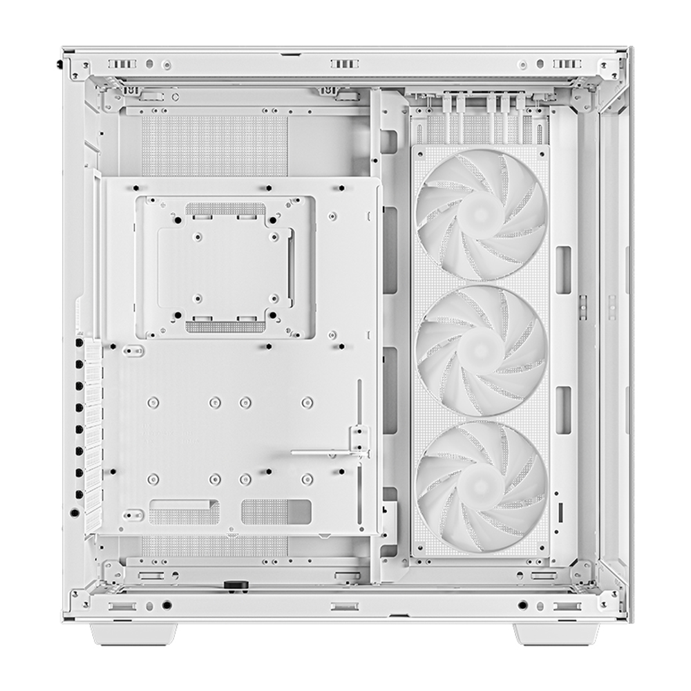 DEEPCOOL CH780 White Panoramic E‑ATX Full Tower Case