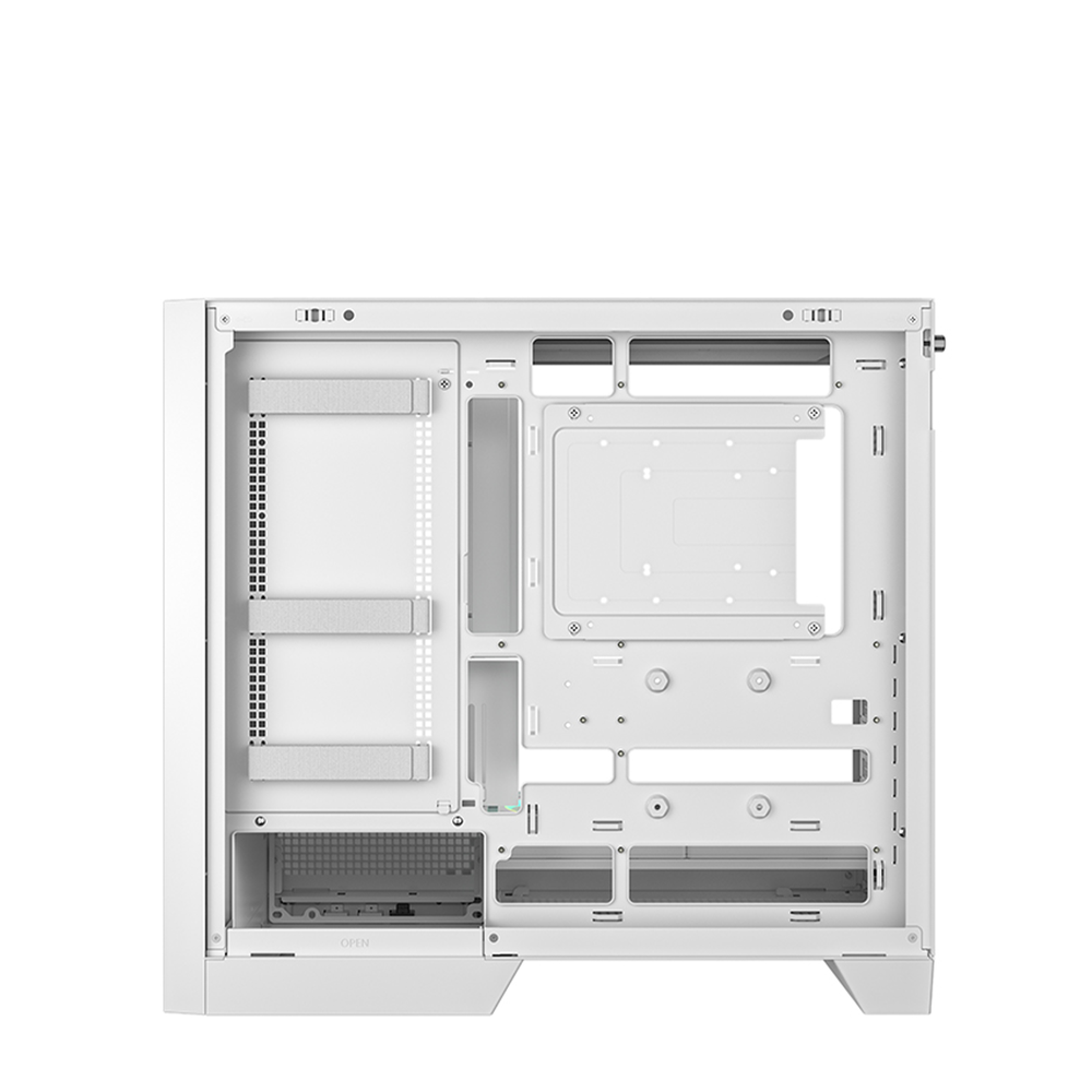 DEEPCOOL CL600 White High‑Cooling ATX Mid‑Tower Case