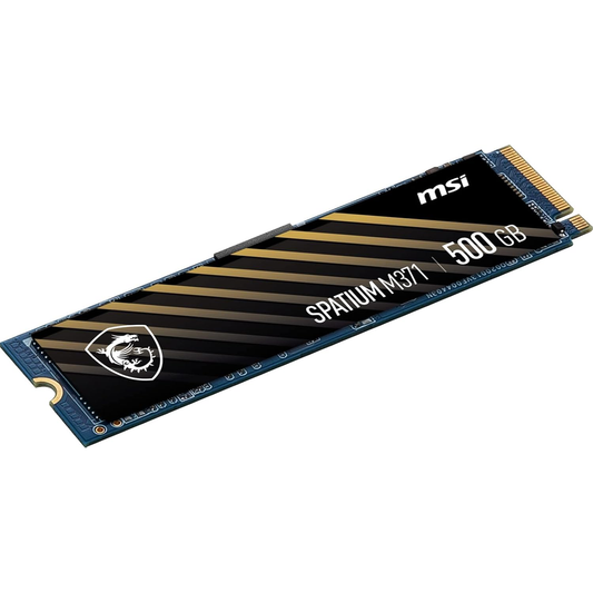MSI SPATIUM M371 500GB NVMe M.2 PCIe Gen3x4 SSD