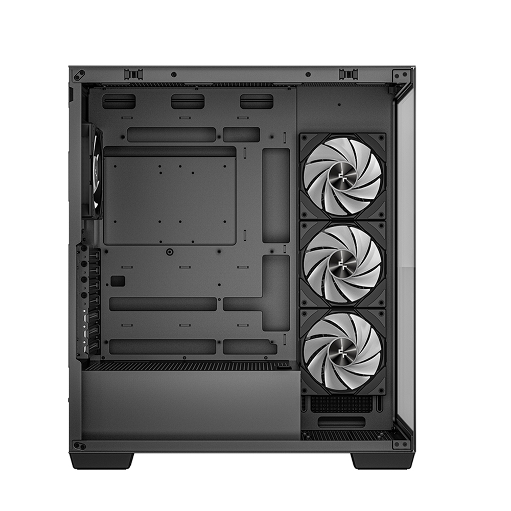 DEEPCOOL CG580 4F Black Panoramic ATX Case